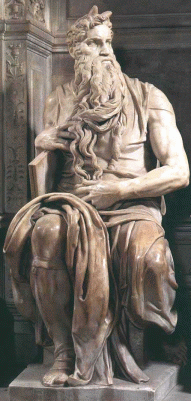Michelangelo Mózes-szobra